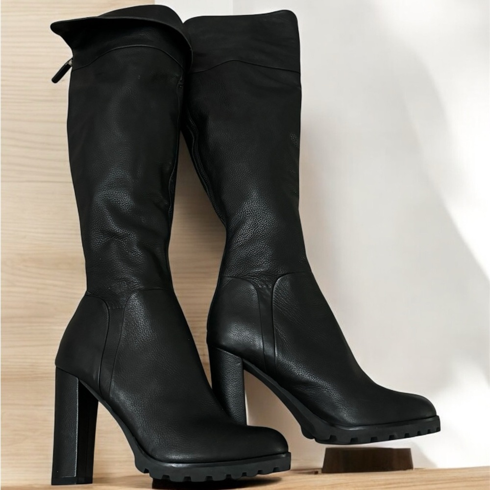 Brand New Aldo Black Over-the-Knee Boots – Size 7.5 (EU 38)